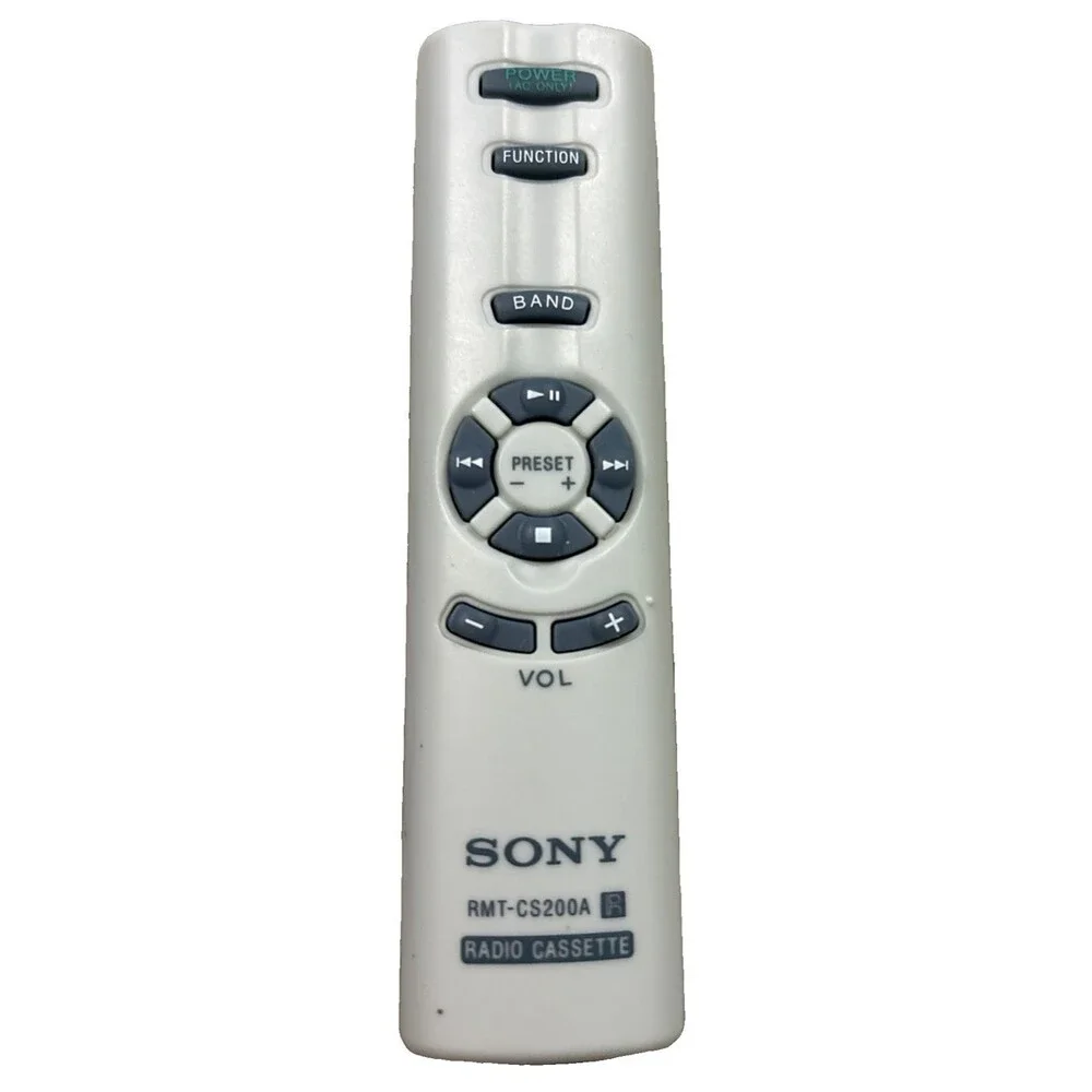 Original Sony RMT-CS200A CD / Cassette Remote CFDS200, CFDS250, CFDS300